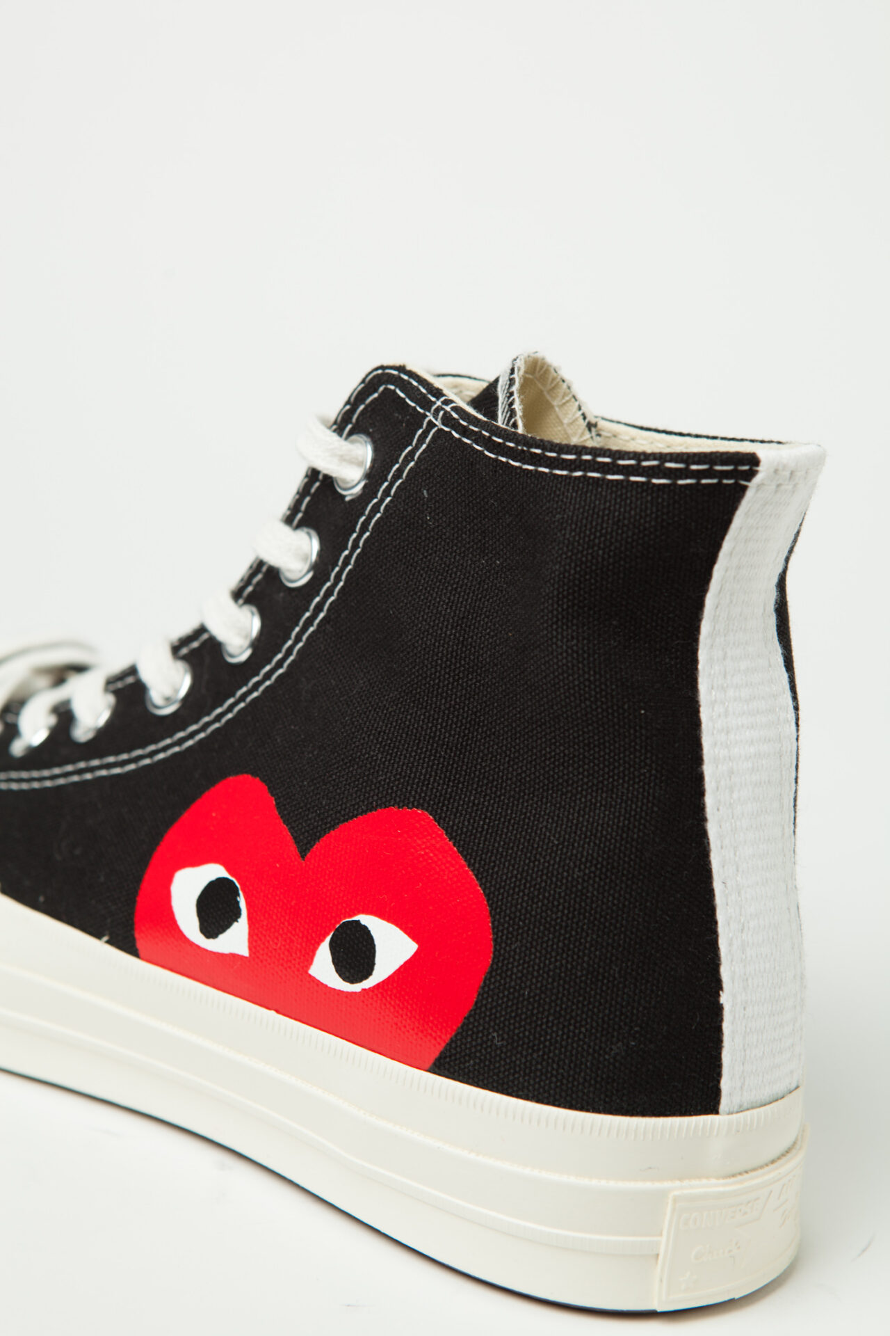 Comme Des Garcons Play - Black Converse Chuck Taylor High Top -  Schwittenberg