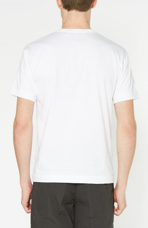 Comme des Garcons Play T-Shirt weiß logo herz
