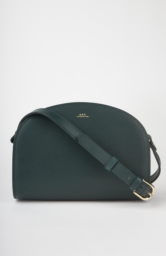 Dunkelgrüne Tasche „Halfmoon Bag“