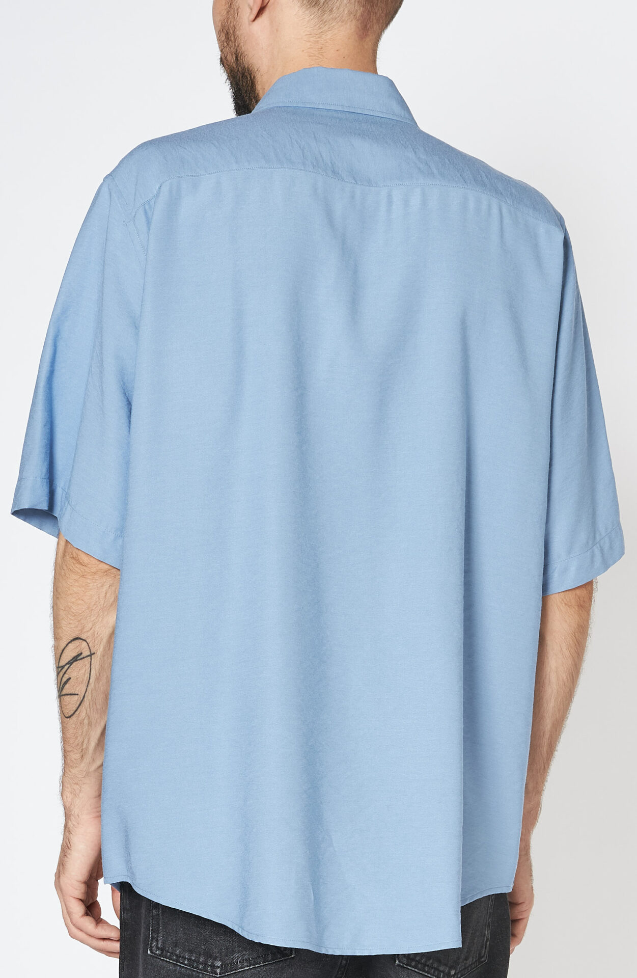 Kurzärmeliges Hemd aus Baumwolle - Ready to Wear 1ABJS6