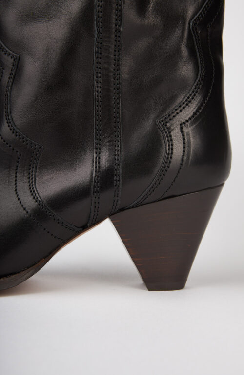 Black overknee boots "Remko