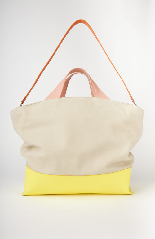 Beige yellow bag "AB78