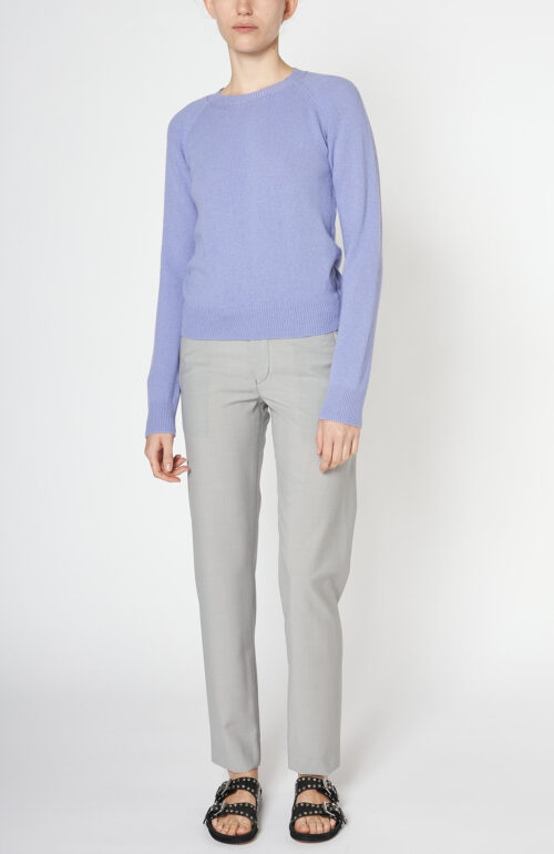 Lilac sweater "Axelle