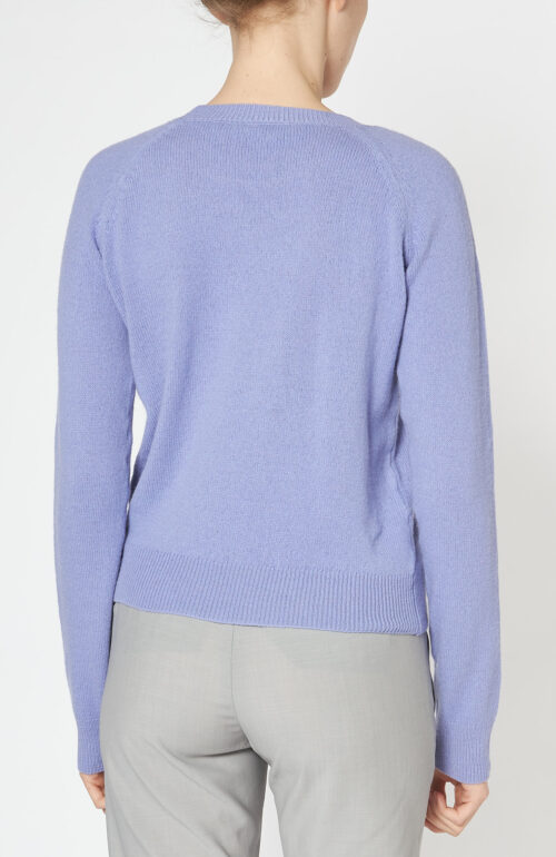 Lilac sweater "Axelle