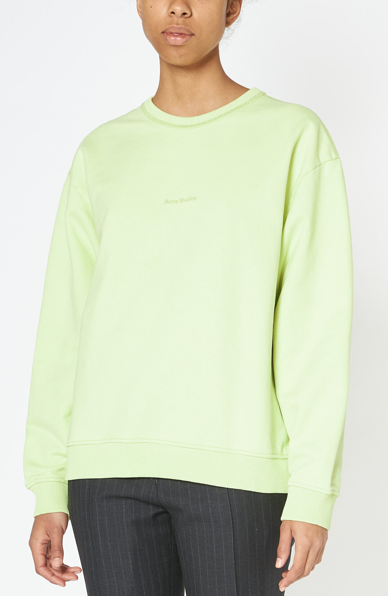 Acne - Lime green sweater "Fierre Schwittenberg