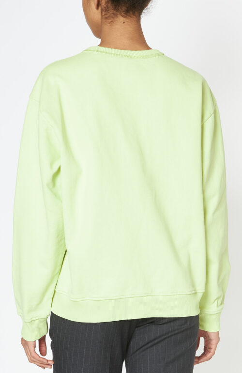 Lime green sweater "Fierre