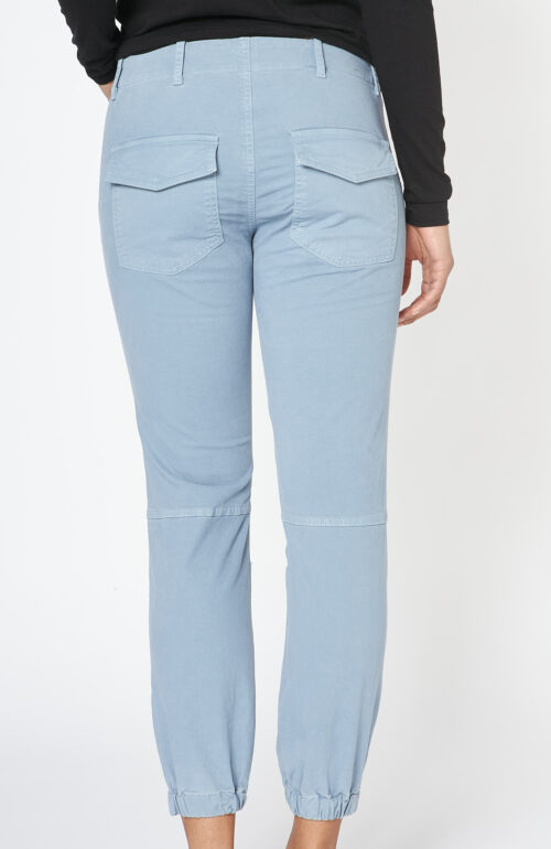 Blue and gray pants "Cropped Military