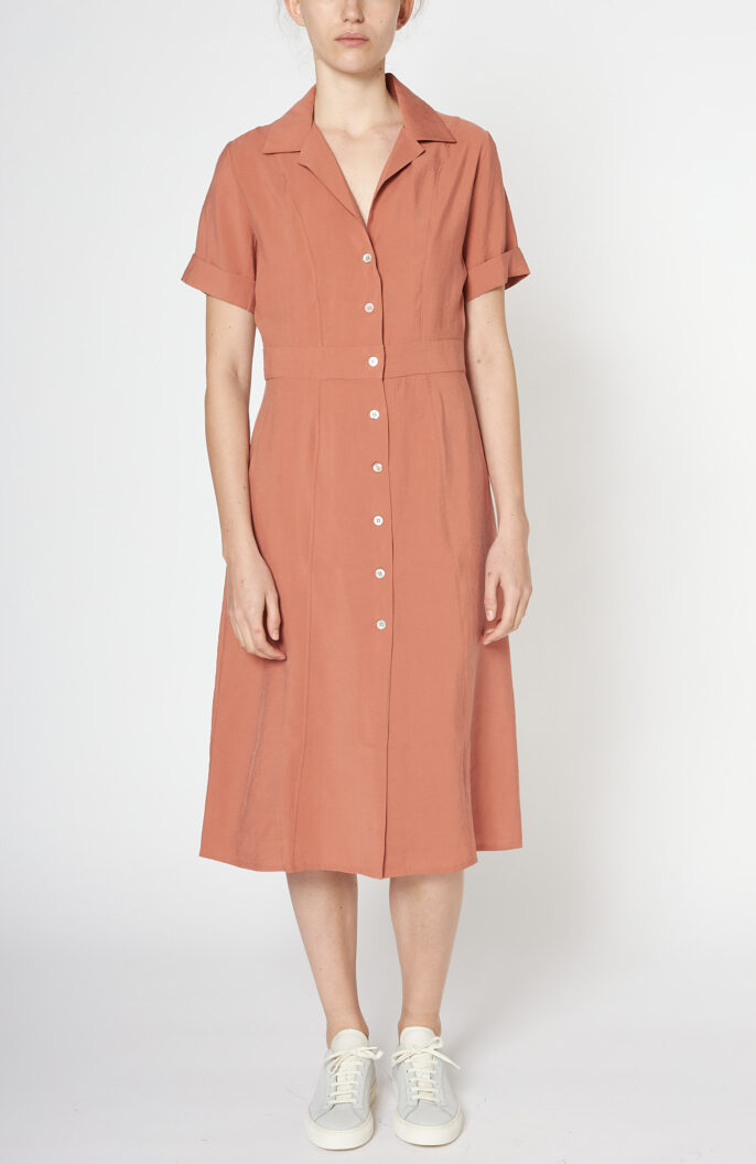 Dress Nora in coral