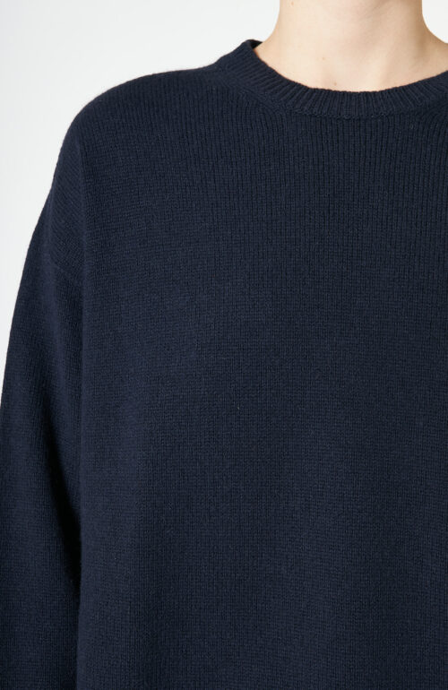 Dark blue sweater "Palma" cashmere
