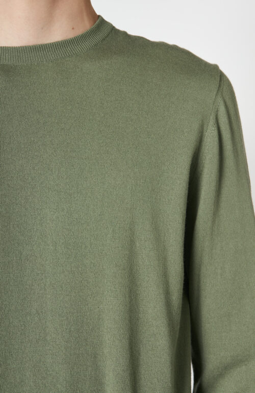Sage green sweater "Julien