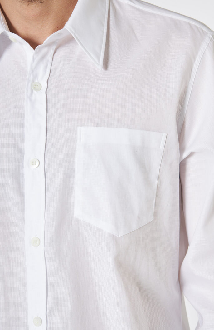 Weißes Hemd „Corbino“ mit klassischem Kragen
