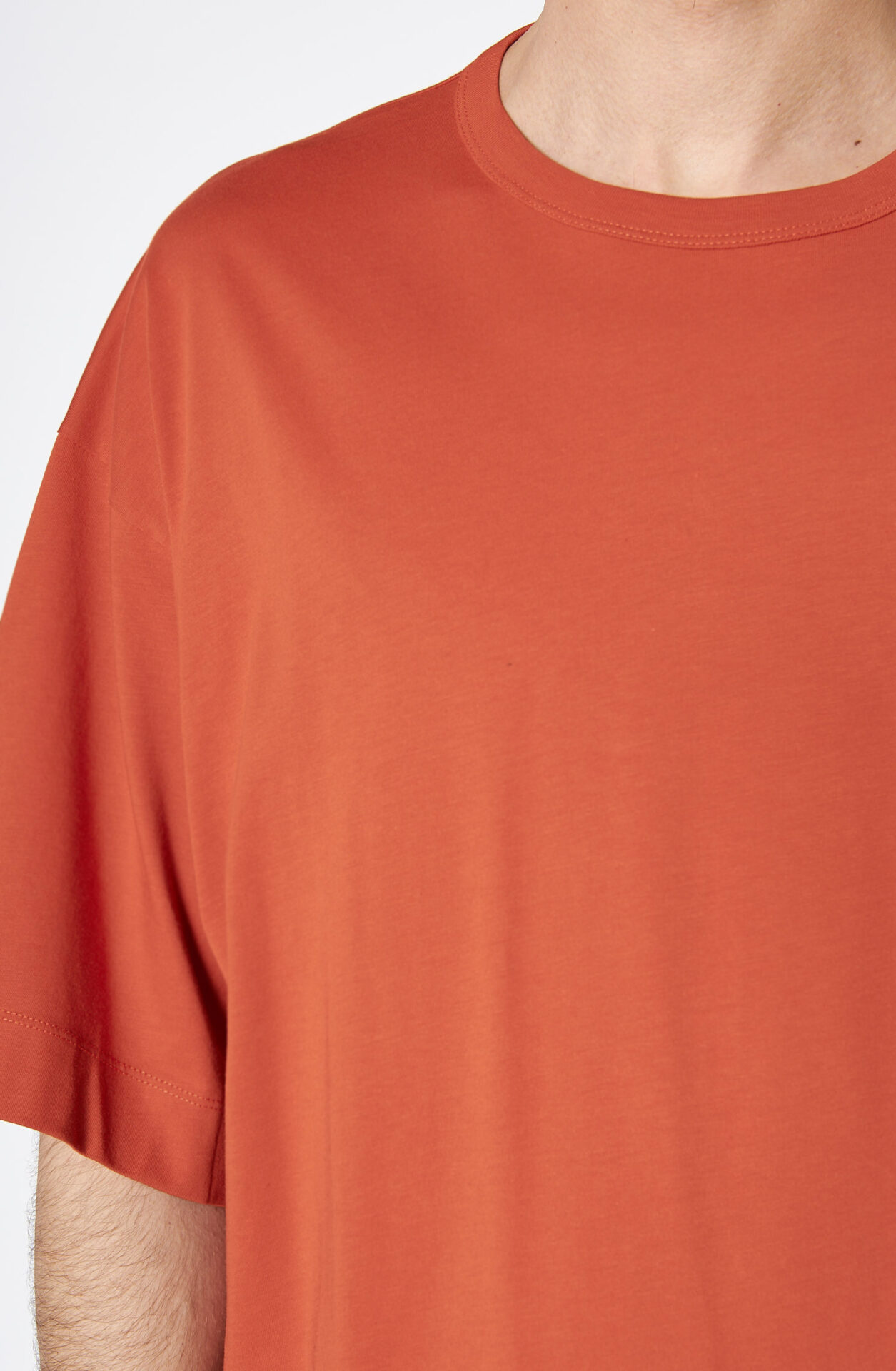 Dries van Noten - Orangefarbenes T-Shirt „Heky“ - Schwittenberg