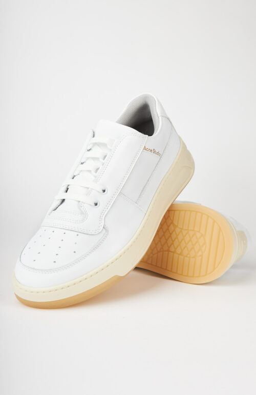 White leather sneakers "Perey