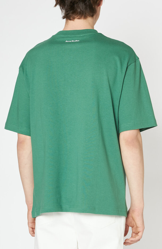 Green T-shirt "Extorr Bar" with print