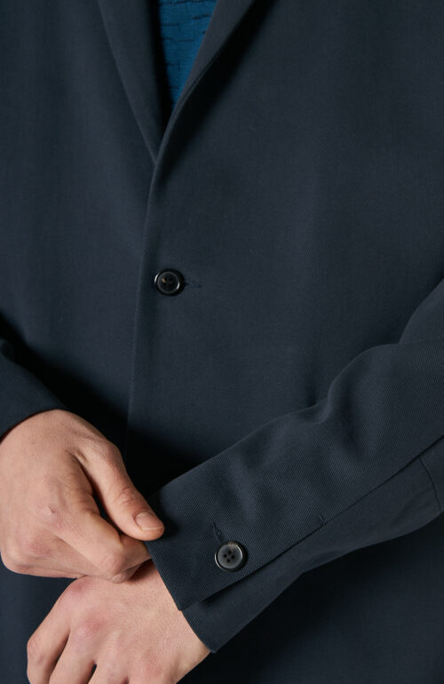 Dark blue cotton twill "Leisure" jacket