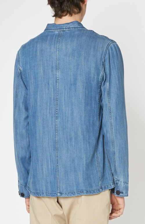 Blue jacket "Chore" from Tencel