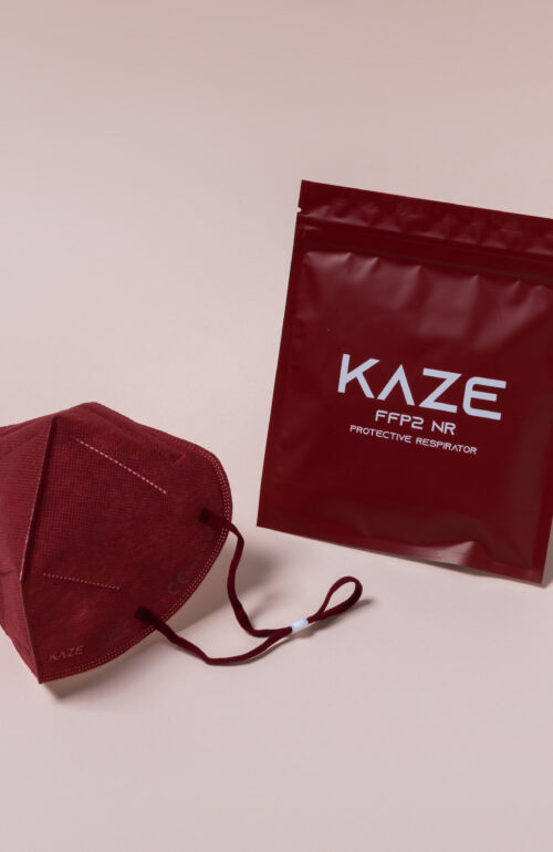 Kaze mask dark red ffp2