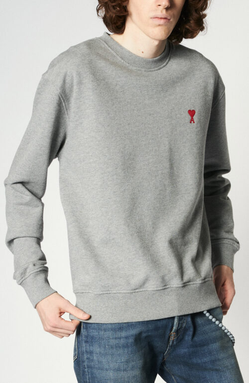 Hellgrauer Sweater mit "Ami de Coeur"-Logo