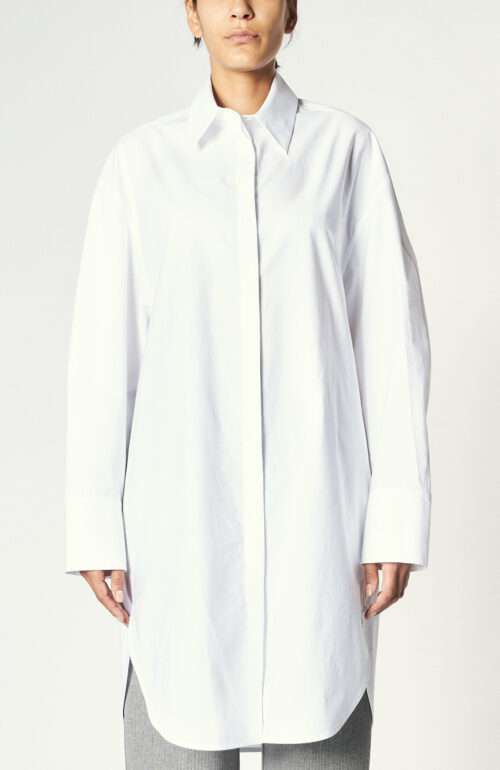 White shirt blouse dress "Dempsey