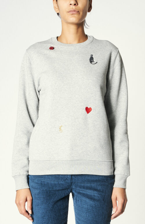 Sweater "Charms" in gray