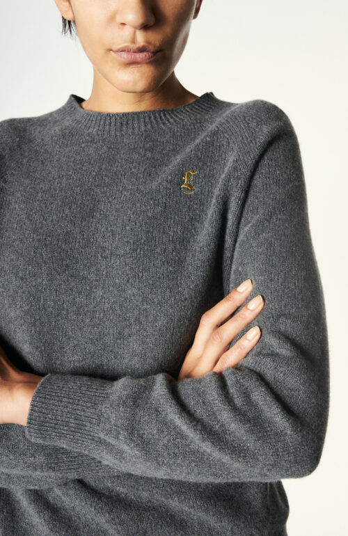 Sweater "Carmel " in anthracite