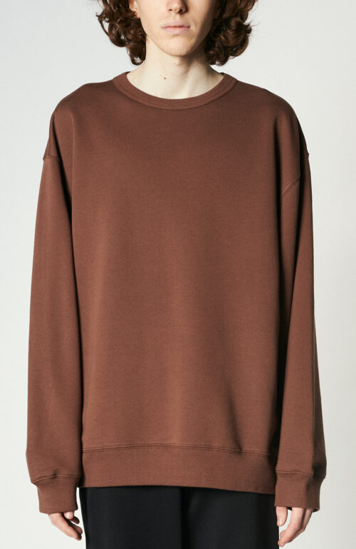 Brown oversize sweater "Hax