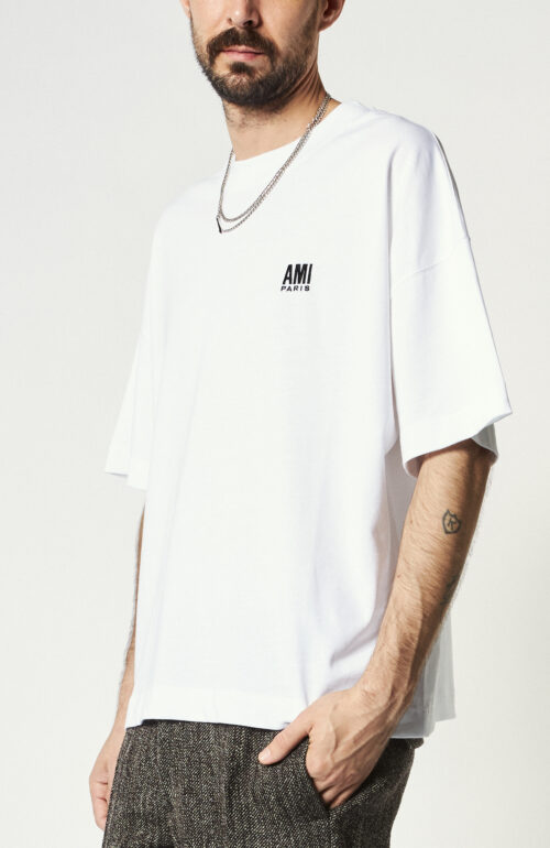 24743 Ami Paris Oversized T-Shirt White