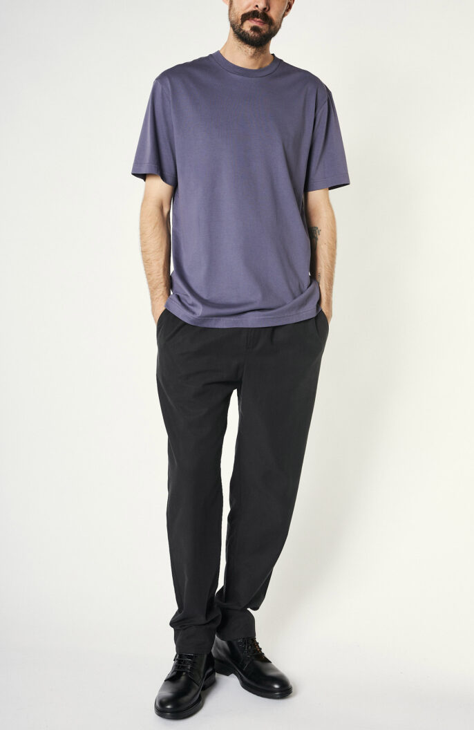 Trousers Elasticated Trouser washed black