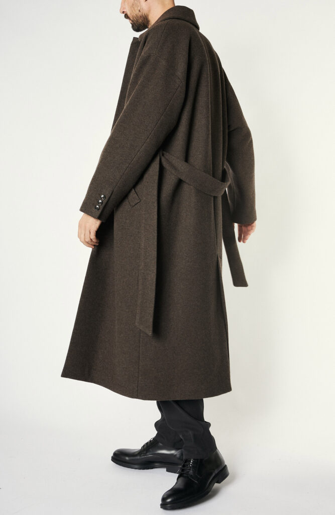 Brown mottled coat "Deniro