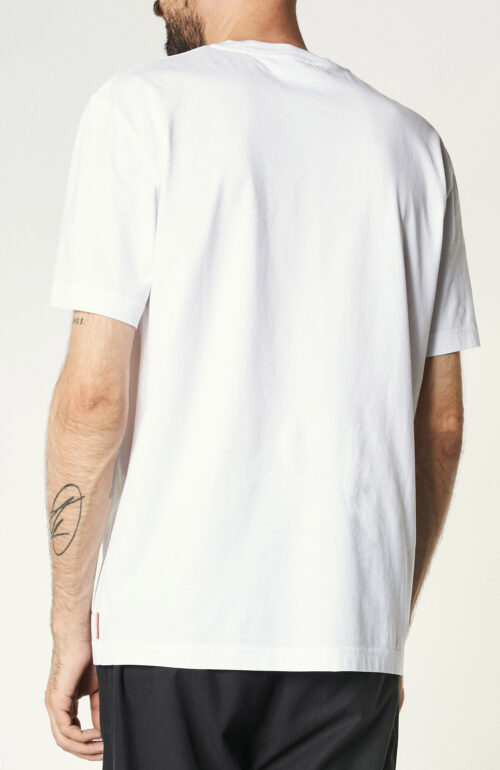 Weißes T-Shirt aus Baumwolle