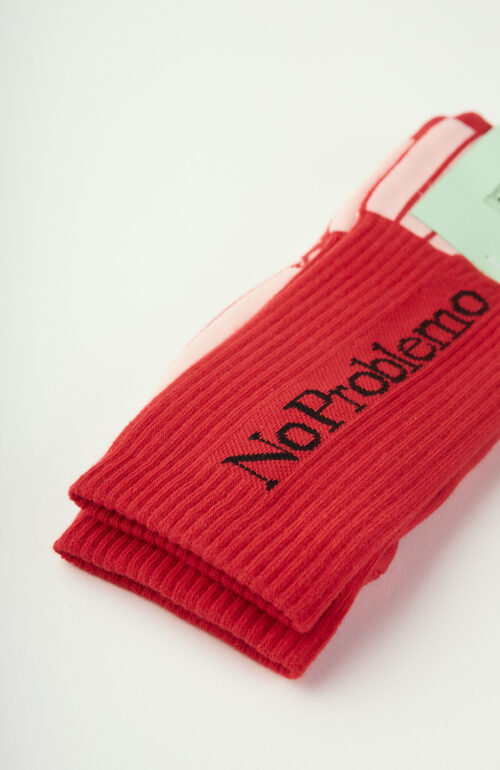 Rote Socken "No Problemo"