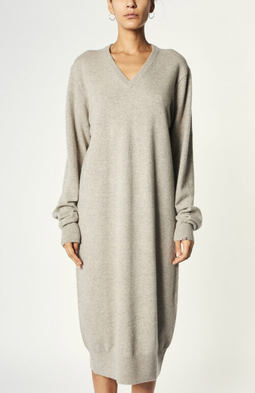 Beige knit dress "No 187 Merlin" cashmere blend