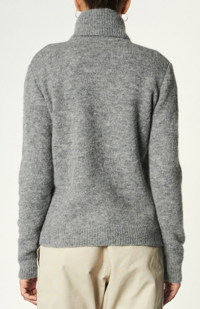 Turtleneck sweater "Sumac" in gray