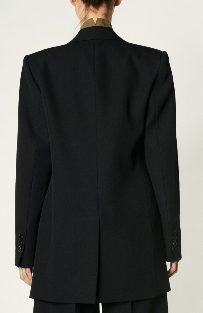 Belted Jacket in Black