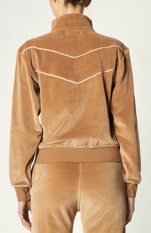 Andreas Track Jacket in Camel