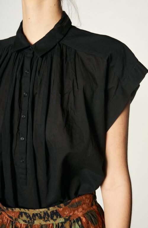 Bluse Normandy in Black