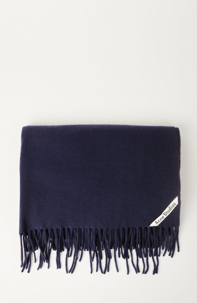 "Canada" scarf in navy