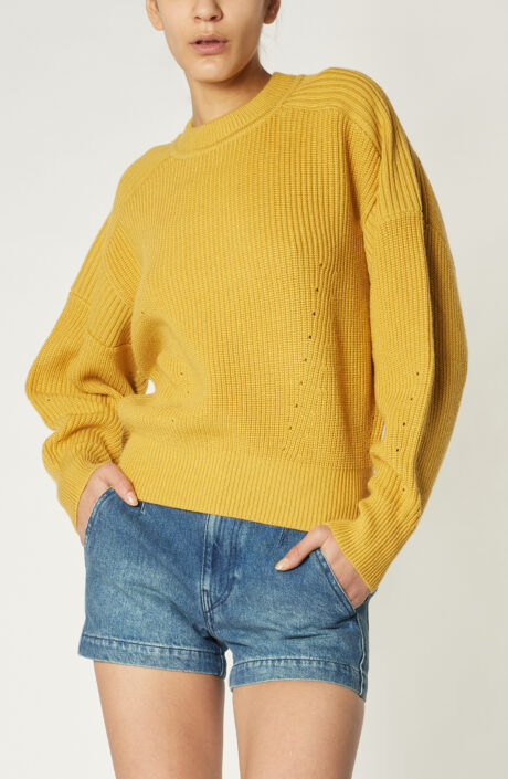 Pullover "Blow" in Yellow