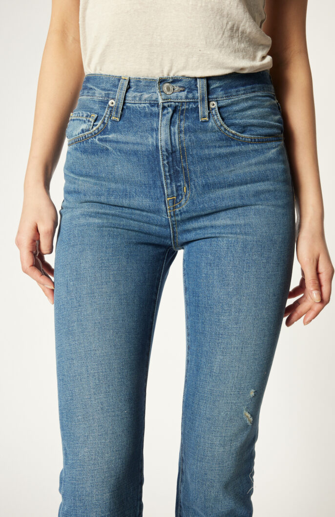 Jeans "Straight Leg" in Classic Wash