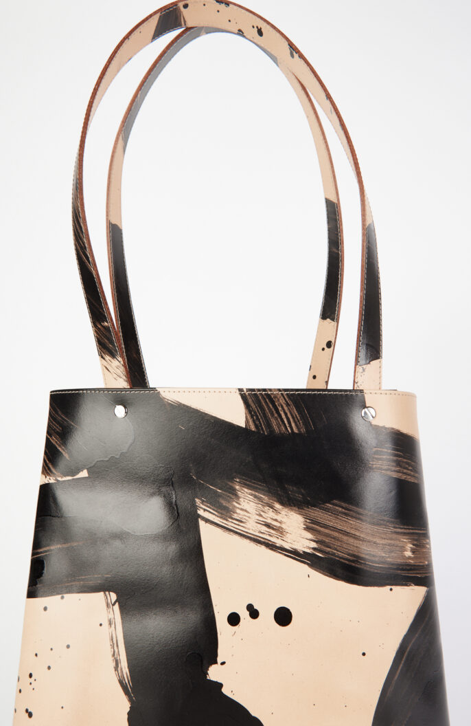 Bag "Shopper Painted" natural brown
