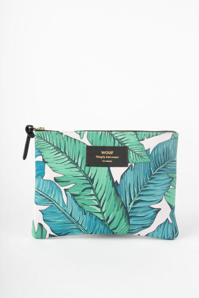 Large bag with print "Tropical