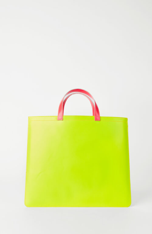 Tasche "Super Flou Tote Bag" in Gelb/Orange