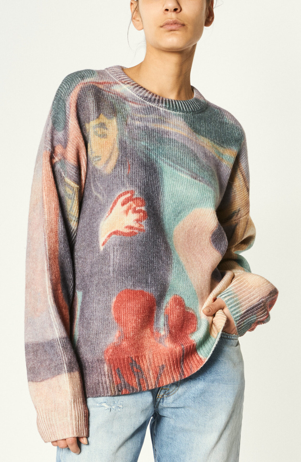 Sweater "045" with print