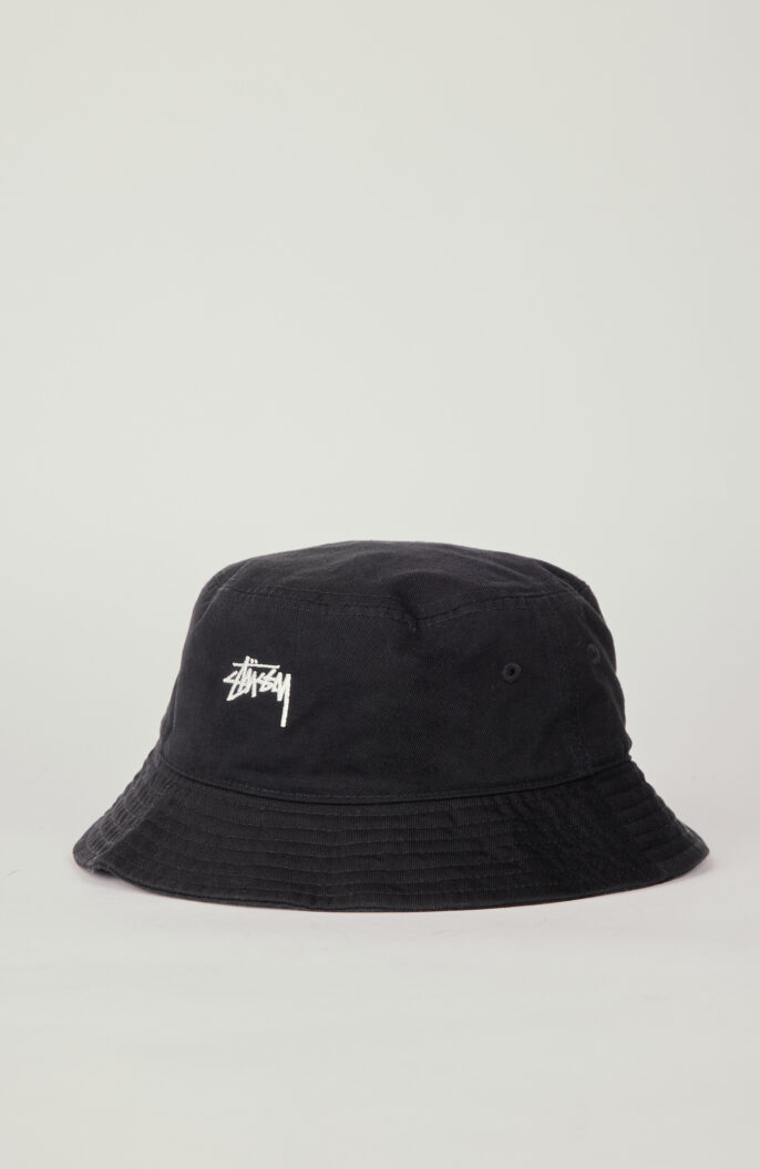 Schwarzer Bucket Hat