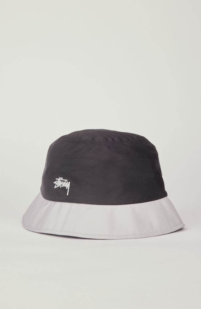 Schwarz-grauer Bucket Hat