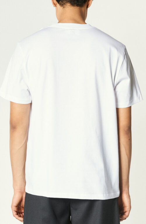 Weißes T-Shirt "Ami de Coeur" aus Baumwolle