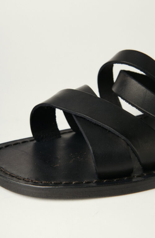 Black sandals "Helios