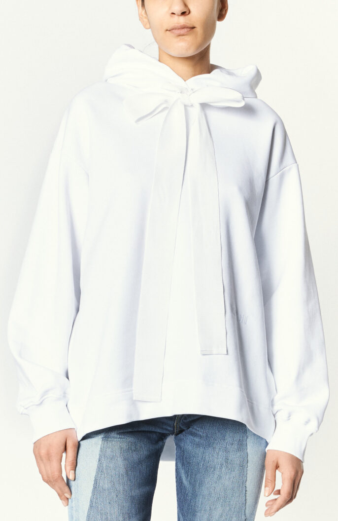 Hoodie "Sweatshirt Unisex" in Weiß