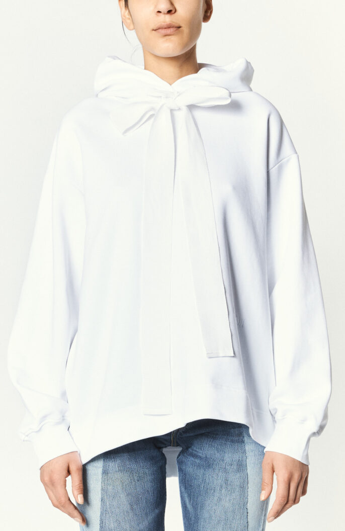 Hoodie "Sweatshirt Unisex" in white