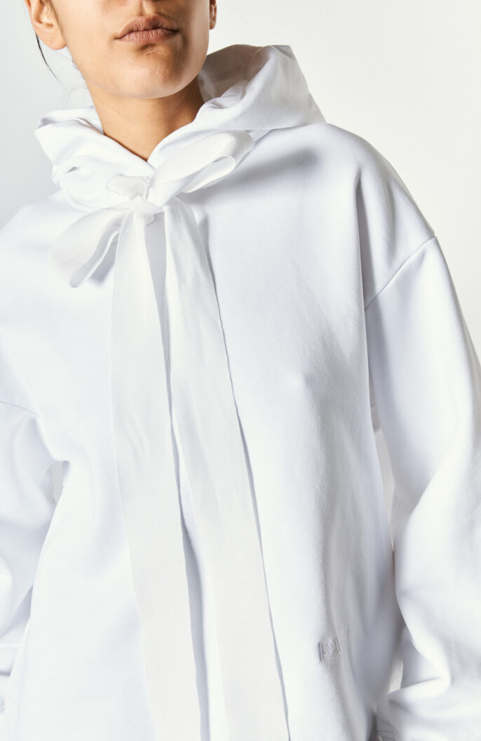 Hoodie "Sweatshirt Unisex" in Weiß